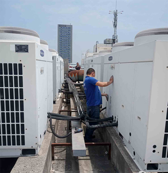 会泽中央空调制热和不制冷系统维修方法